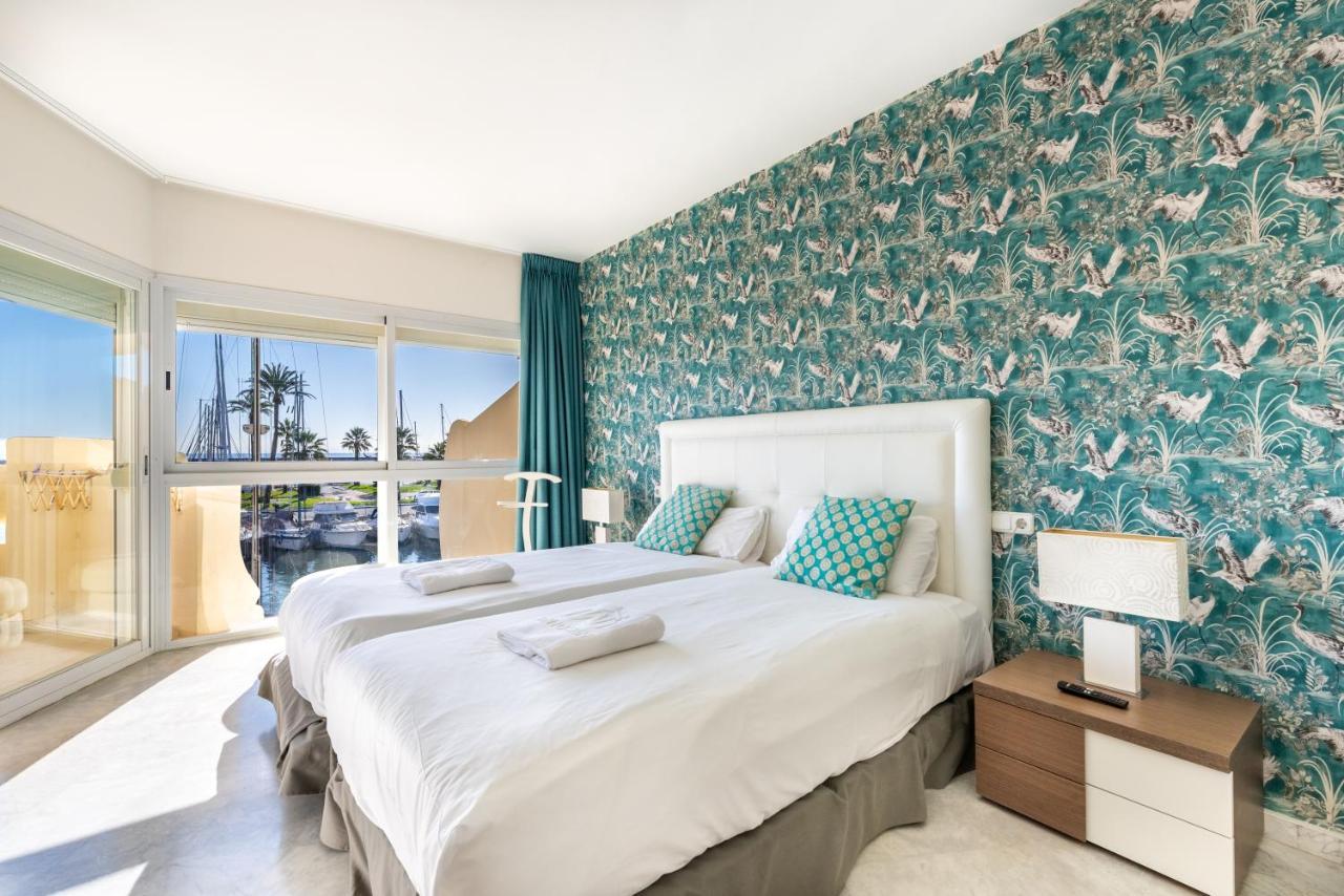 Wintowinrentals Luxury And Sea View Inside Puerto Marina Benalmádena Exteriér fotografie